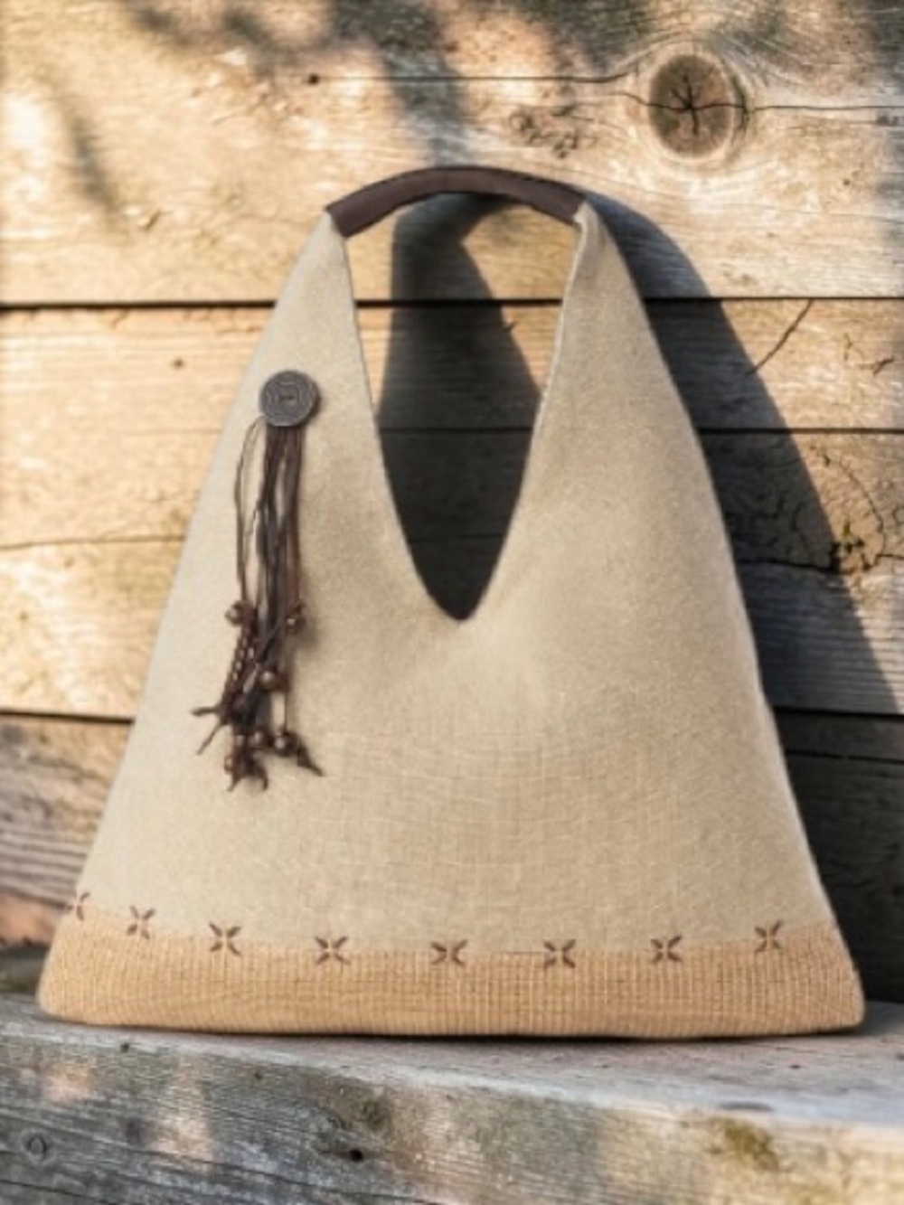 🆕 Myra Bag - Sandmoor Soft Shoulder - Hobo Bag - Sandy Espresso